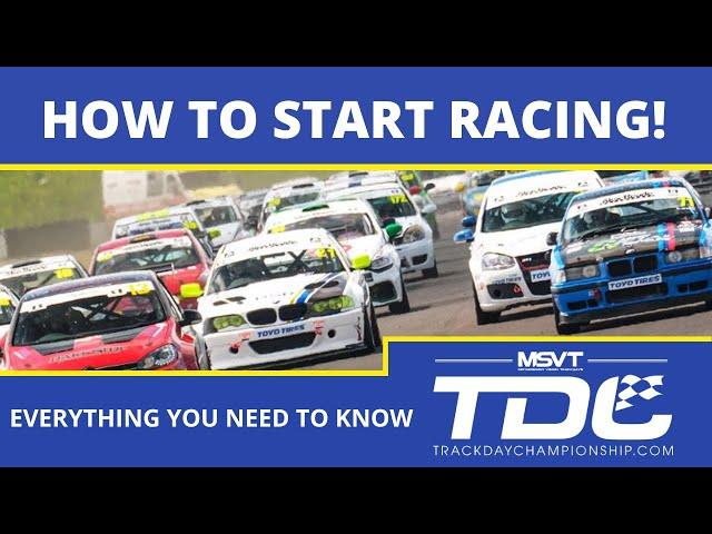 How To Start Racing | MSVT Track day Championship