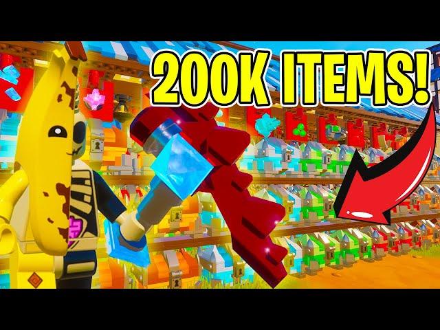 I Built the Most Organized Storage Base in LEGO Fortnite Odyssey (EXPERT)