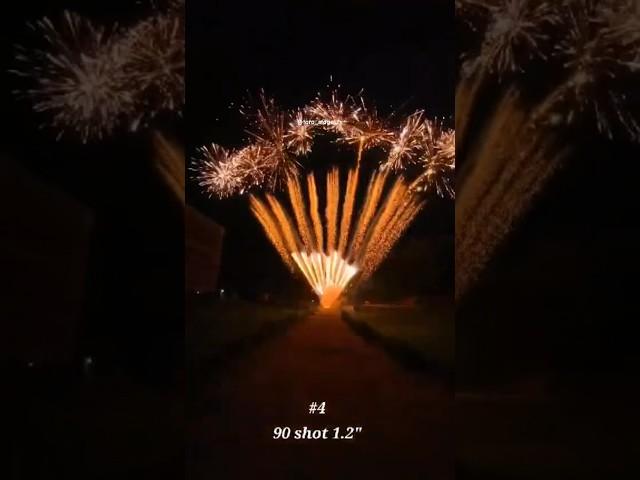 Fan cake 90 shot 1.2  | Chinese imported fan cakes | #fireworks #tarastagefx