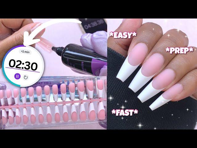 HOW LONG DOES IT REALLY TAKE TO APPLY GEL X NAILS? (PREP INCLUDED) | BTArtbox Soft Gel Nails