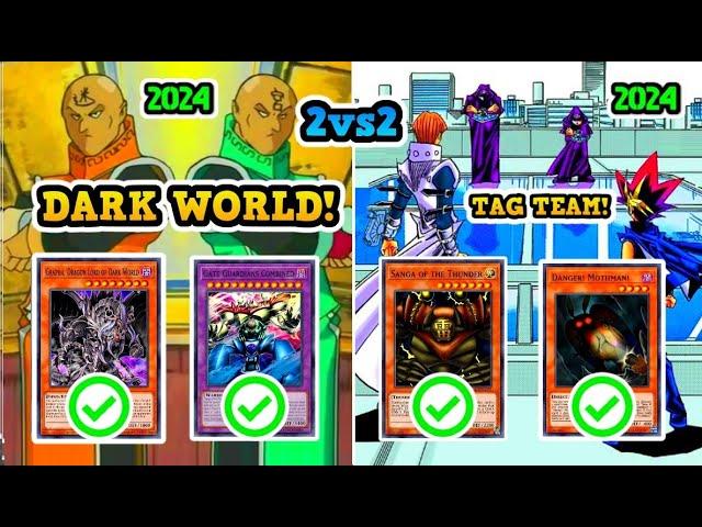 Dark World The Best Deck For a 2vs2 Tag Team Duel Mode 2024 / Epic Duels / + Gate Guardian / Combos