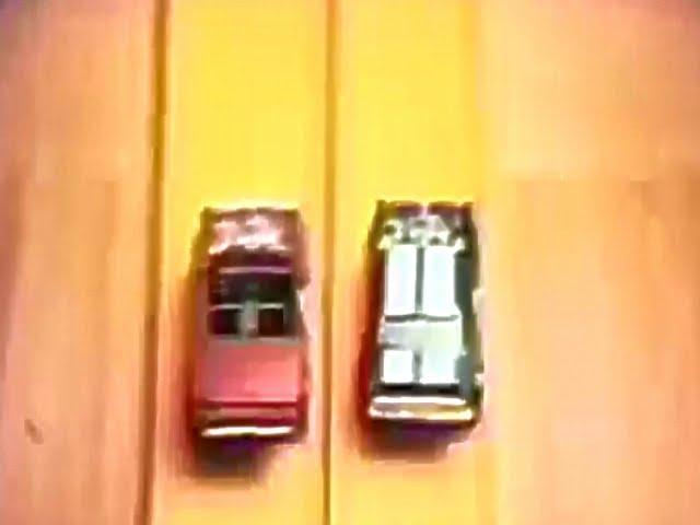 Mattel Toy Company Hot Wheels Rod Runner Set 1970 TV Commercial HD