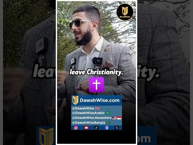 This Is Why People Leave Christianity And Accept Islam | Ali Dawah | Speakers Corner