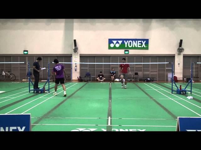 Gerald Ong vs Huang Chao 2011 SEA Games Badminton Selection Trial