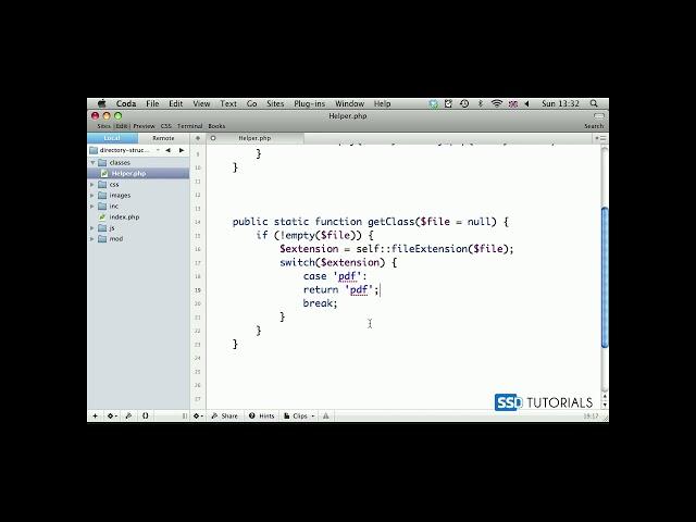 04: Helper class