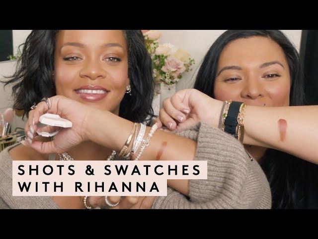 SHOTS & SWATCHES WITH RIHANNA: CHEEKS OUT CREAM BLUSHES | FENTY BEAUTY