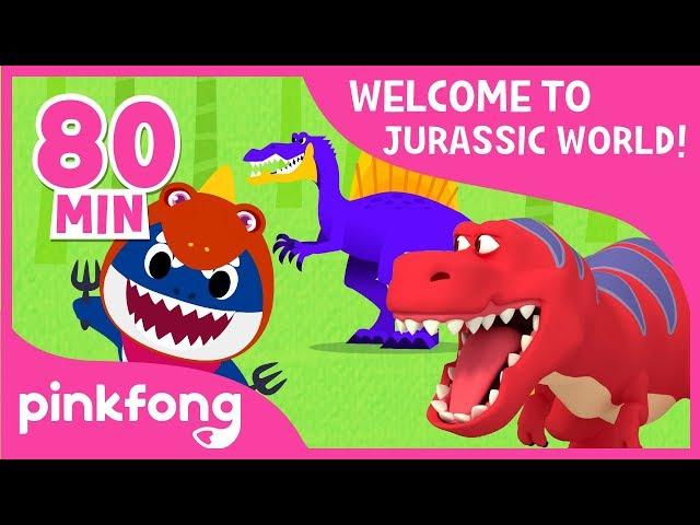 Tyrannosaurus Rex and more! | Dinosaur Songs & Stories | +Compilation | Pinkfong Songs for Children