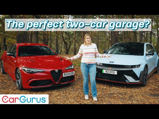 Alfa Giulia Quadrifoglio vs Hyundai Ioniq 5 N: Petrol performance takes on EV