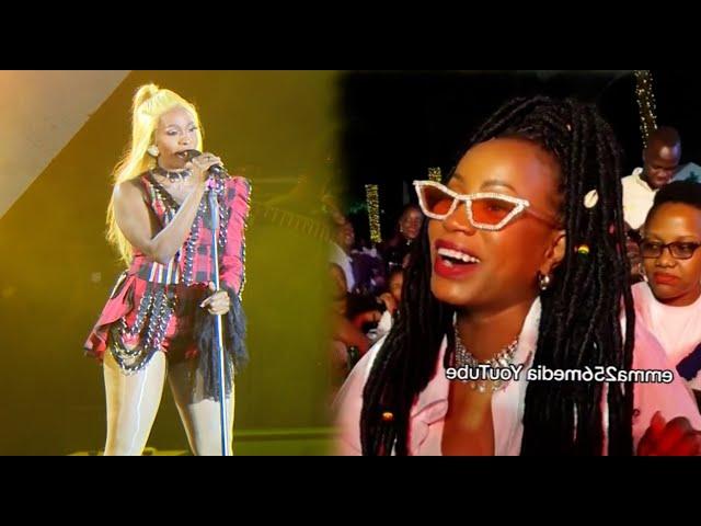 Cindy Sanyu performs for Sheebah at BLU3 Reunion Concert at Sheraton