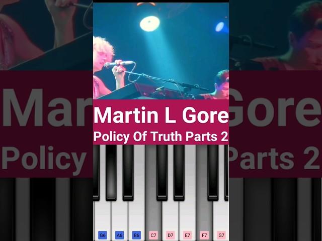 Depeche Mode - Martin L. Gore (Devotional Tour - Policy Of Truth Parts #2)