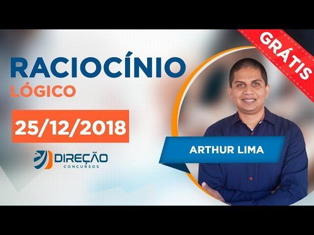 Aula de Raciocínio Lógico com Prof. Arthur Lima | AO VIVO