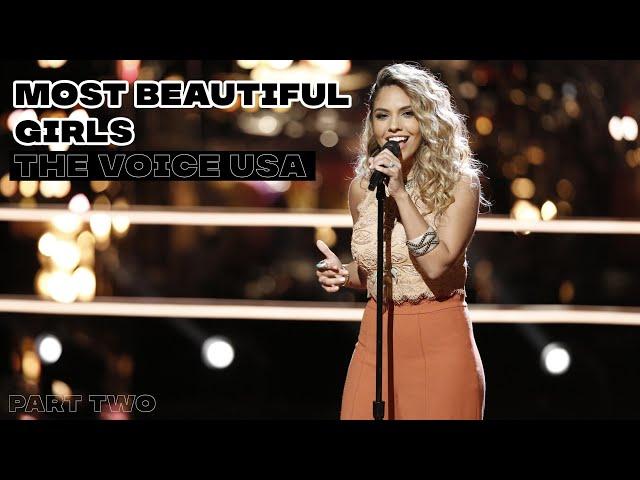 Most Beautiful Girls - the voice USA - all time (part two)