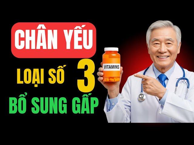 3 Vitamin Cần Thiết Cho Sức Khỏe Người Già – Giúp Đôi Chân Vững Vàng Từng Bước