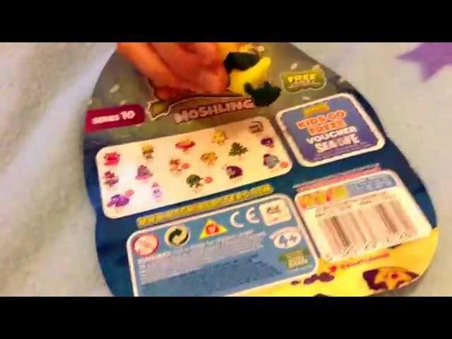 Series 10 moshi monsters figures blister pack