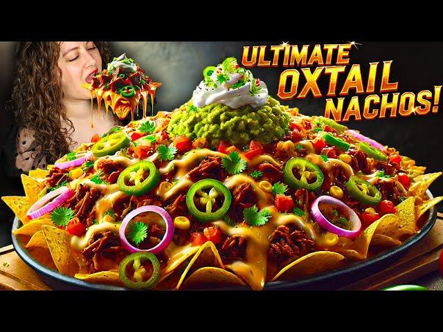 Epic Oxtail Nachos Mukbang: The Ultimate Cheesy Feast You Can’t Resist!