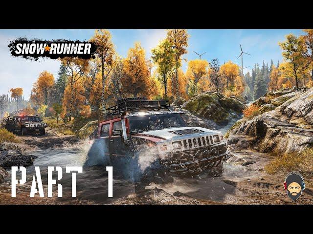 SnowRunner PS4 Pro Gameplay - Part 1