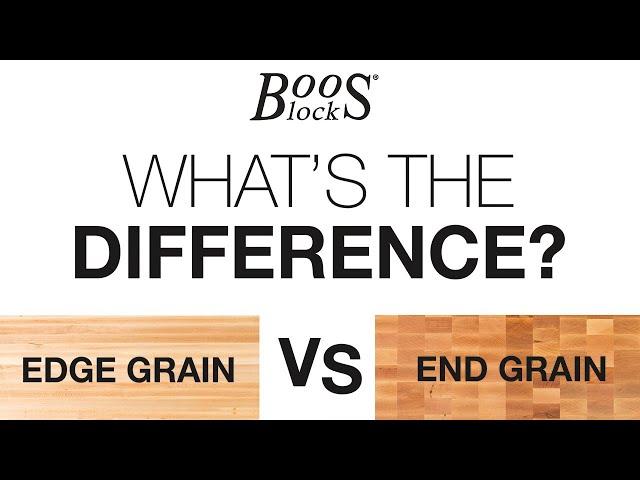 End Grain VS Edge Grain | Boos Block Surfaces