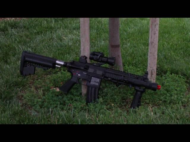 Pyramyd Airsoft Blog - Completed Custom VFC HK416 CQB AEG Project