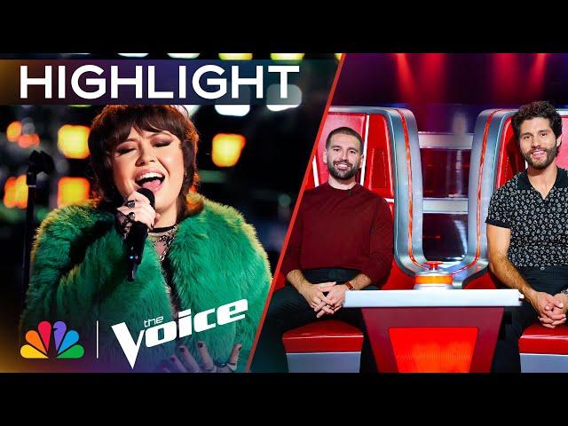 Olivia Rubini's Cover of "Tiny Dancer" Frees the Coaches' Souls | The Voice Knockouts | NBC