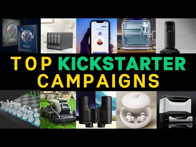 Top 10 Kickstarter Campaigns in 2024