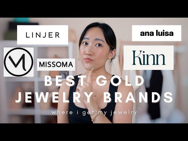 my go to jewelry brands: LINJER, KINN, MEJURI, ANA LUISA, MISSOMA 