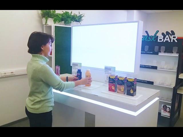 Digital Signage  интерактив  для L'OREAL