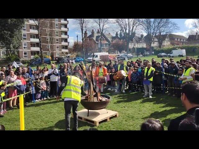 London Embraces 'Vibrant' Holi Festival Celebrations