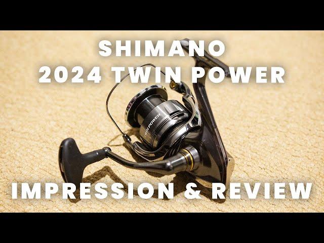 SHIMANO TWIN POWER 2024 Impression and Review - Toug, Strong and Durable Spinning Reel