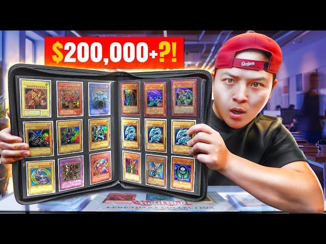 My CRAZY $200,000 Yu-Gi-Oh! Card Collection Binder!