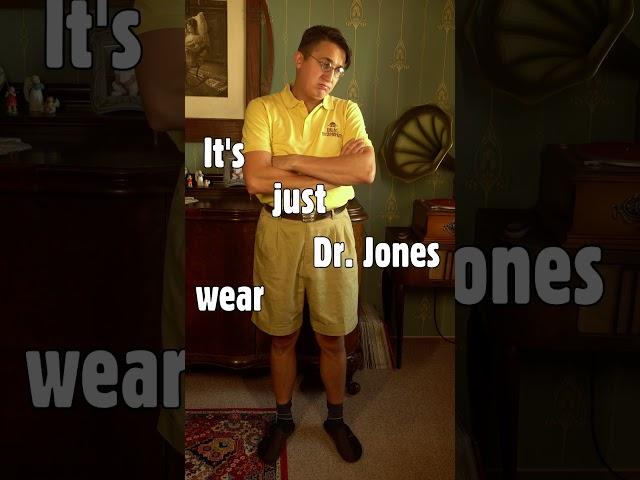 Its Just Dr. Jones - wear something simple #shorts