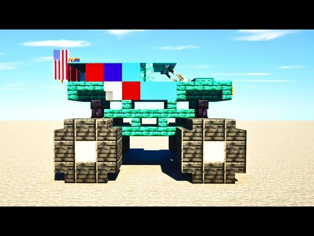 How to Build a Monster Truck in Minecraft (ASMR Style, No Music)