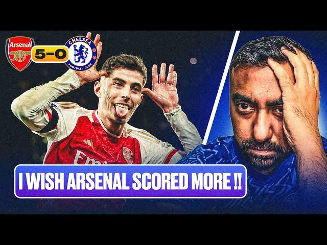 ARSENAL EMBARRASS CHELSEA FOOTBALL CLUB | HAVERTZ DUNKING ON CHELSEA | ARSENAL 5-0 CHELSEA