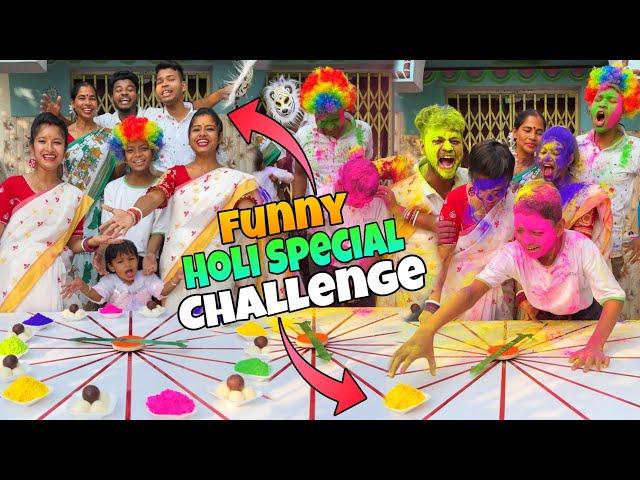 Holi Special Spin The Wheel Challenge with Family