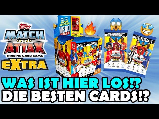  WAS IST HIER LOS?! Topps Champions League Match Attax EXTRA 2023/24 Display Opening - 36 Booster