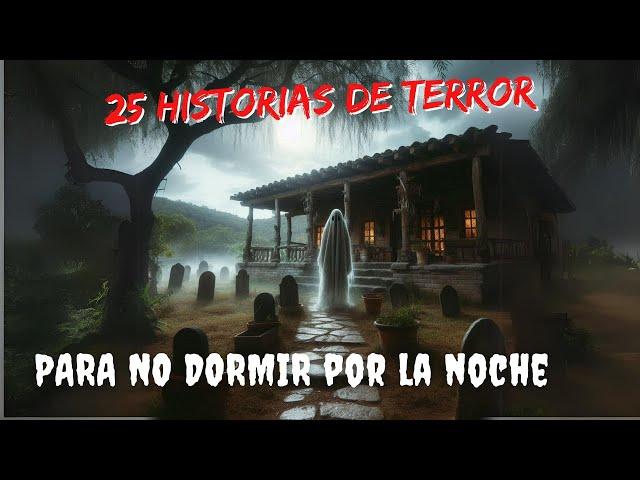 25 Relatos (+ 4 horas) que la GENTE CUENTA - RECOMPILACIÓN - Historias de terror en la lluvia