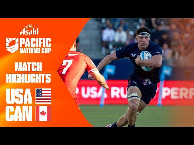 North American CLASSIC!  | USA v Canada | Asahi Super Dry Pacific Nations Cup | Match Highlights