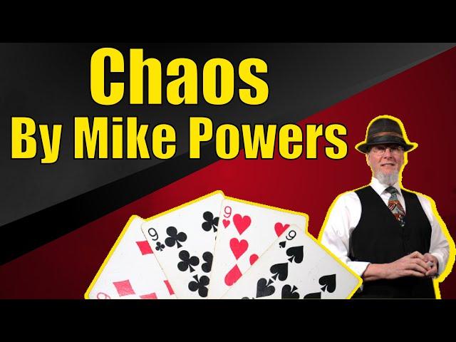 Chaos By Mike Powers | From The Book Tesseract