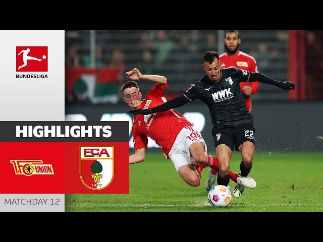 Union Berlin - FC Augsburg 1-1 | Highlights | Matchday 12 – Bundesliga 2023/24