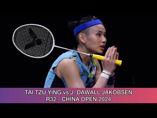 Tai Tzu Ying 戴資穎 vs Julie Dawall Jakobsen | Badminton China Open 2024