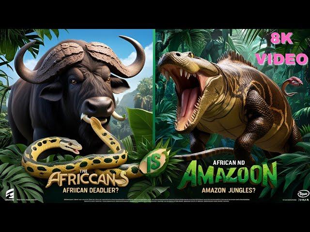 Which Jungle is DEADLIER: African or Amazon? - Jungle Nature's