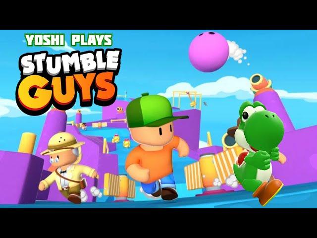 Yoshi plays - STUMBLE GUYS !!!