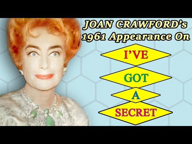 Joan Crawford "I've Got A Secret" (1961)