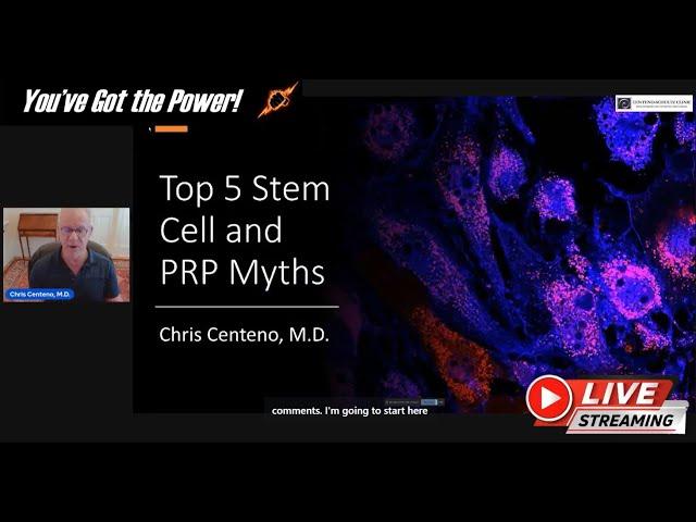 Top 5 Stem Cell and PRP Myths