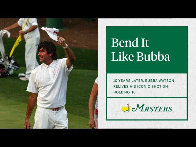 Bubba Watson Reminisces On Iconic Shot On Hole No. 10 | The Masters