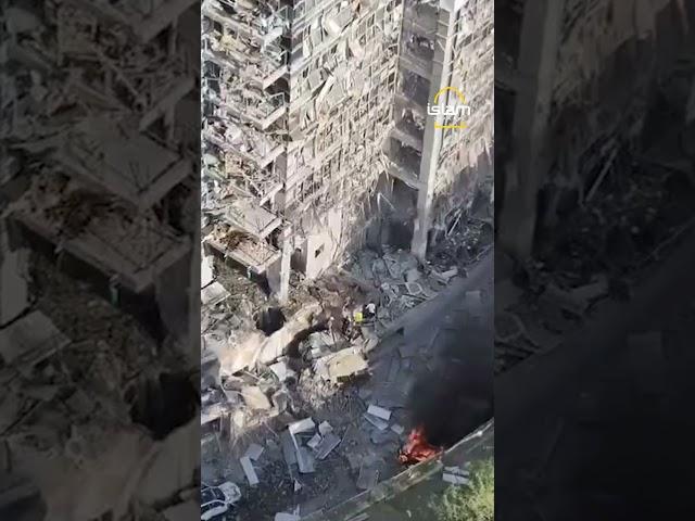 Iranian missile strikes Tel Aviv Stock Exchange building | Israel-Iran War