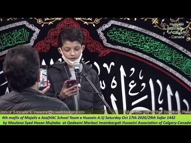 Hussaini Association of Calgary(Imambargah) LIVE Stream