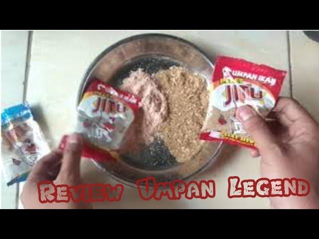 REVIEW UMPAN: Umpan Pelet Jitu || Umpan Legend