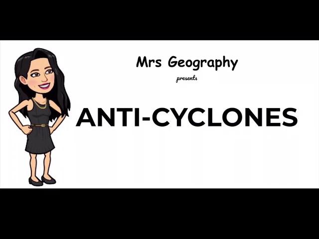 Anti-cyclones