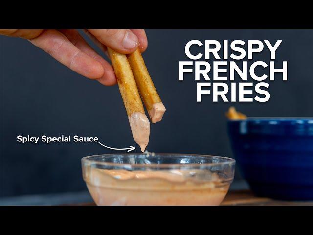 how to make Crispy French Fries at home