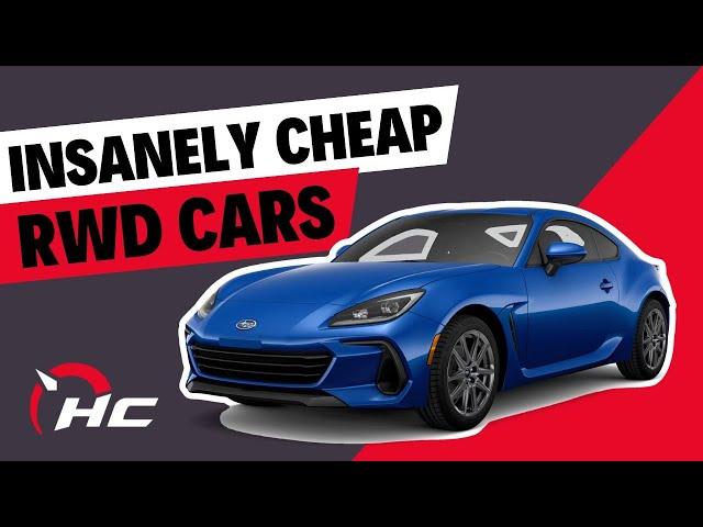 Insanely Cheap RWD Cars